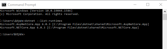 SCREENSHOT OF VERIFY DOTNET